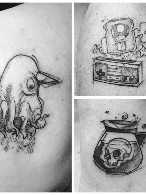 Author's Style tattoo by Knot in Marseille