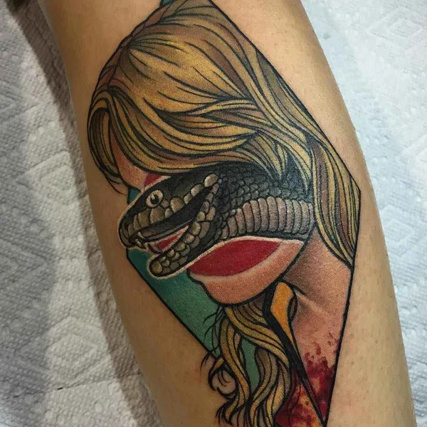 Neo Traditional tattoo by Jay Joree in Dallas
