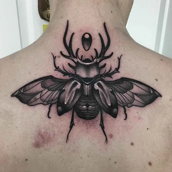 Neo Traditional tattoo by Jason James Smith in London