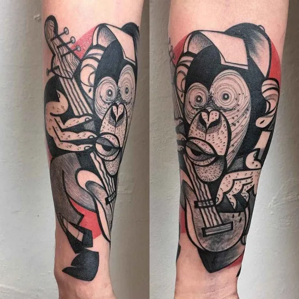 Author's Style tattoo by Peter Aurisch in Berlin