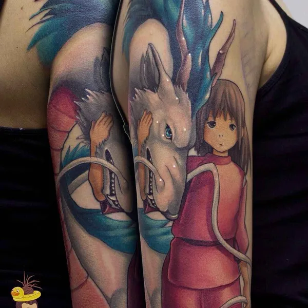 Neo Traditional tattoo by Дави Татумастерян in Краснодар