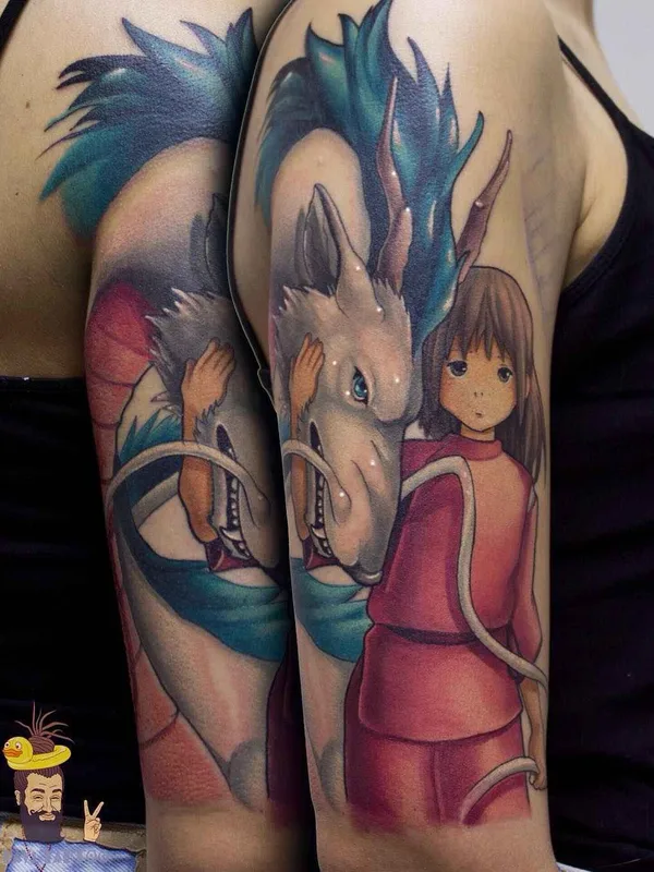 Нео традиционная tattoo by Дави Татумастерян in Краснодар