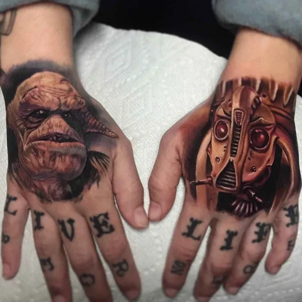 Реализм tattoo by Paul Acker in Philadelphia