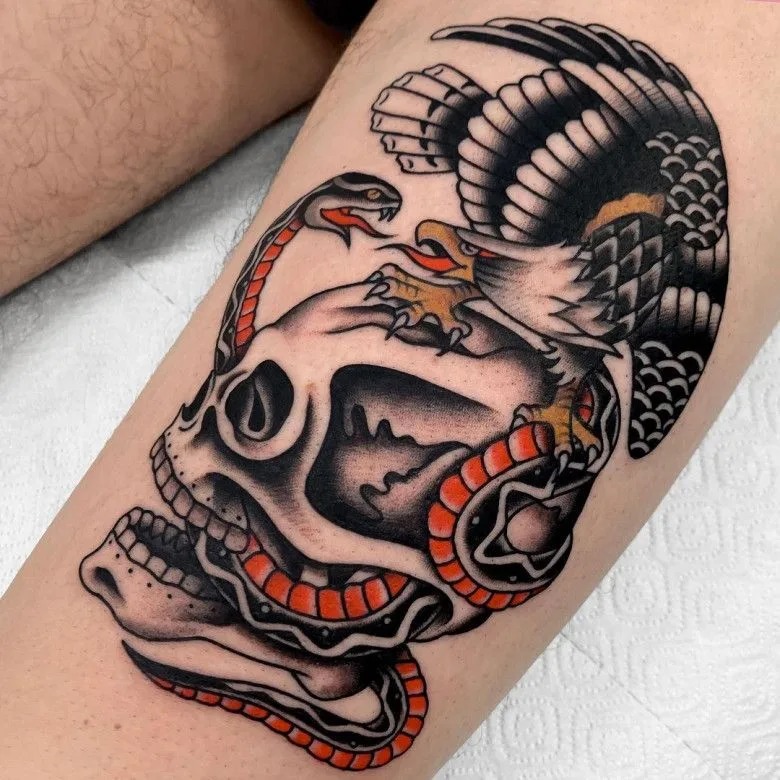 A face of the new generation of traditional tattoo - Arseny Bozhinov - image 3