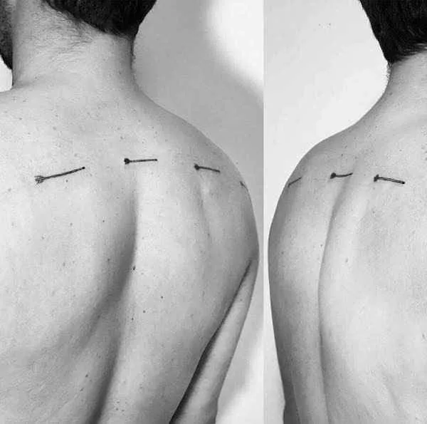 male black and grey sketch 타투 부위 shoulder blade #7832 | 타투이스트 Violeta Arus