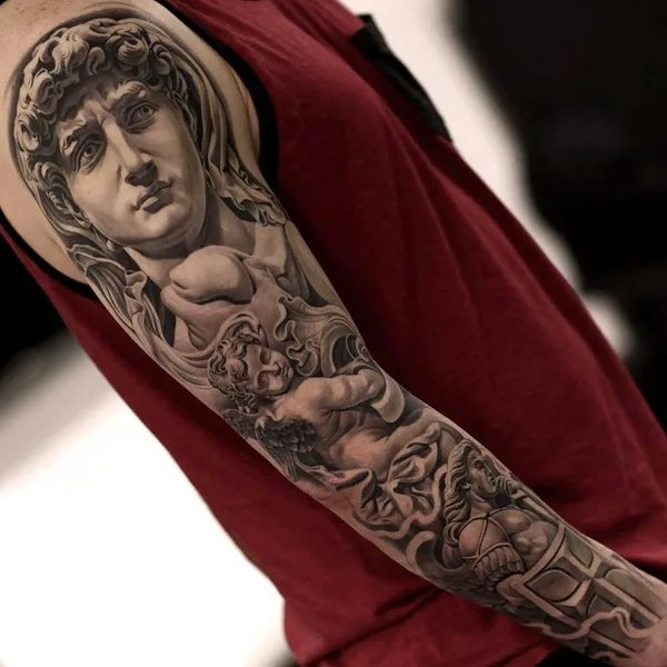 Author's Style tattoo by Jun Cha in Los Angeles