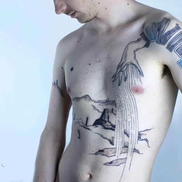 Author's Style tattoo by Maison Métamose in Paris