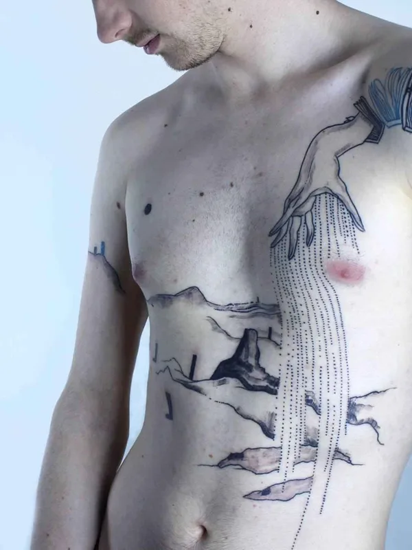 Author's Style tattoo by Maison Métamose in Paris