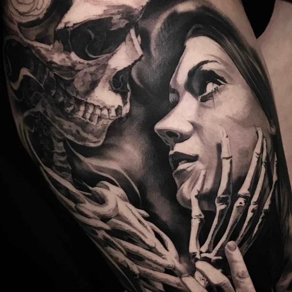 Реализм tattoo by Ben Thomas in Melbourne