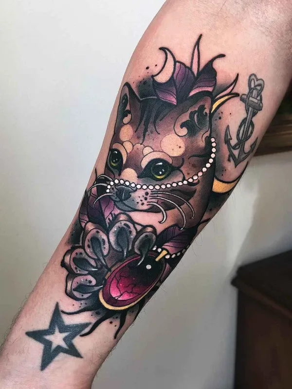 Neo Traditional tattoo by Olie Siiz in Warszawa