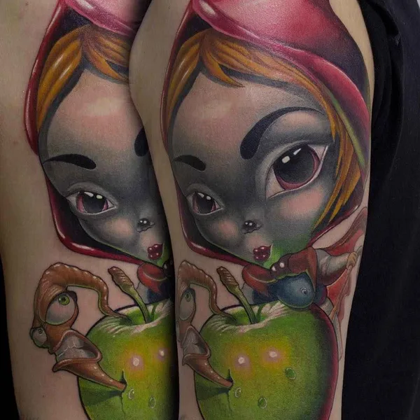 Neo Traditional tattoo by Дави Татумастерян in Краснодар