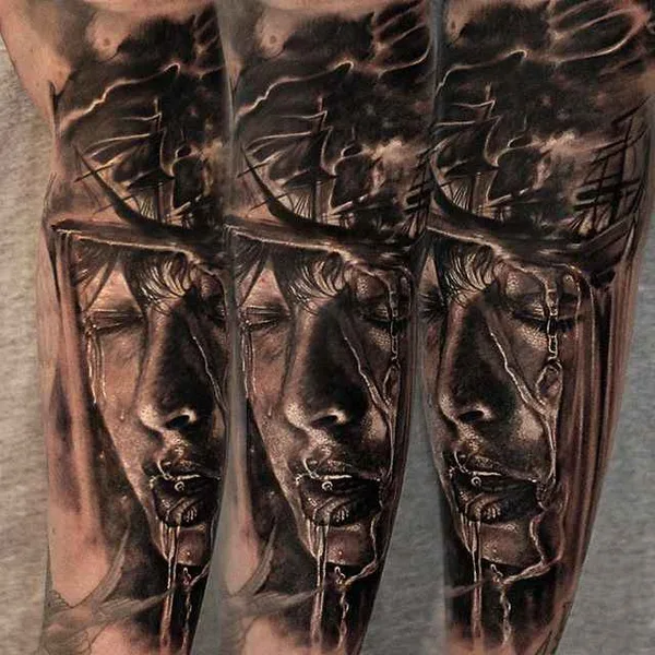 Realism tattoo by Matthew James in Bristol