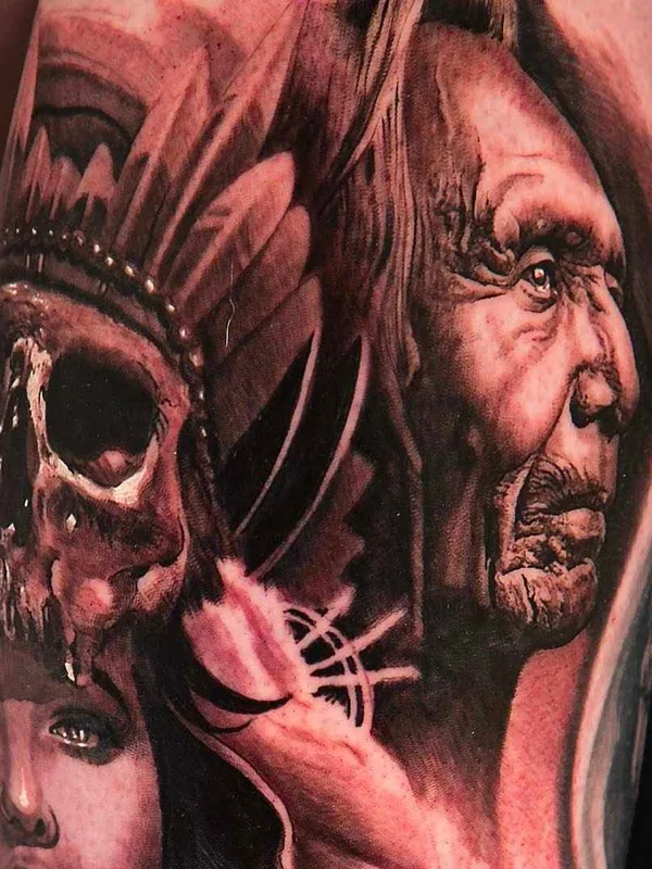 black and grey realism tattoo auf forearm #12078 | Tätowierer Deran Hall