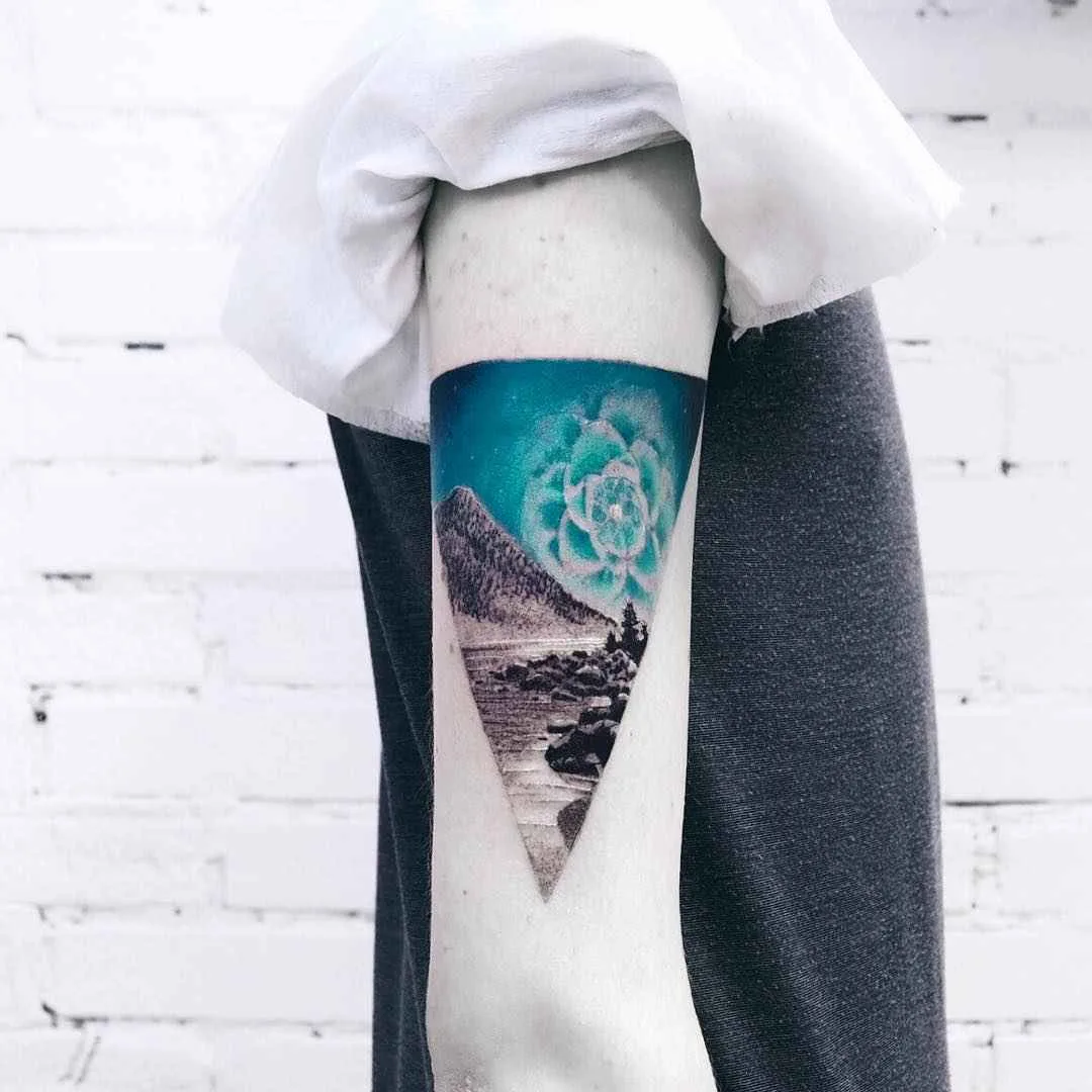 тату мастер Евгений Мэл Мальгин цветные дотворк татуировки | tattoo artist Evgeniy Mel Malgin colour dotwork design tattoo