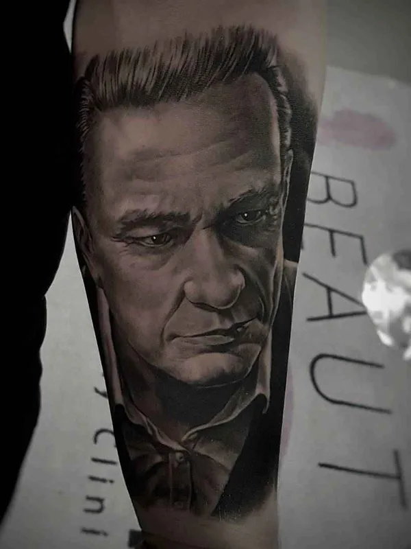 male black and grey realism татуировка на forearm #9278 | Тату мастер Csörsz Pèter (Casper)