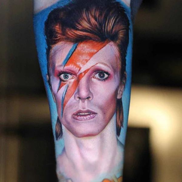 Portrait tattoo by Luka Lajoie in Montréal