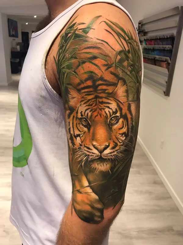 color realism татуировка на full sleeve #13689 | Тату мастер Медникова Екатерина