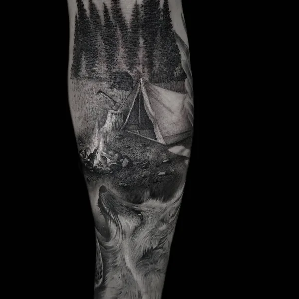 Author's Style tattoo by Chris Adamek