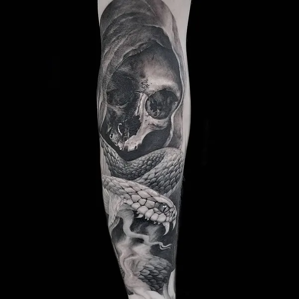 Author's Style tattoo by Chris Adamek