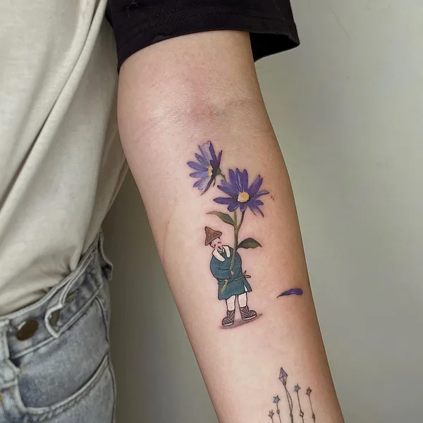 Oriental tattoo by Yi Ching in Taipei