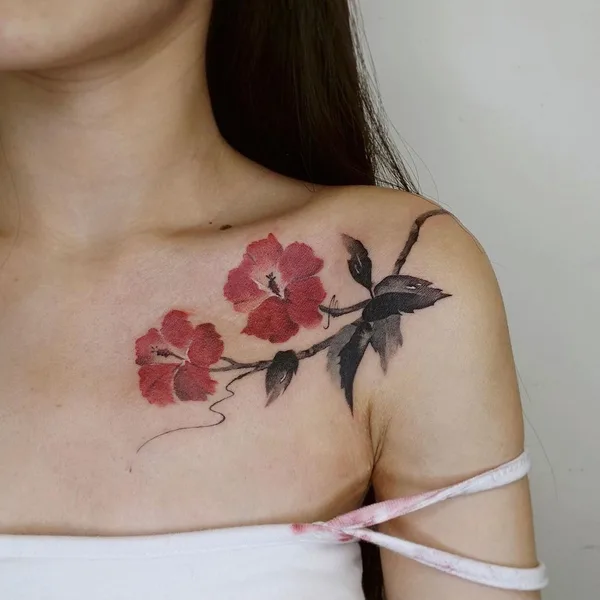 Oriental tattoo by Yi Ching in Taipei
