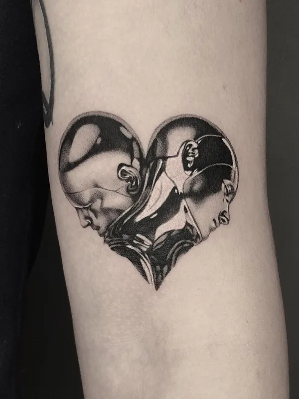 avant-garde tattoo by Rei Link13 in Qingdao