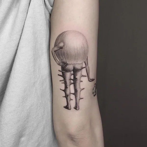 avant-garde tattoo by Rei Link13 in Qingdao
