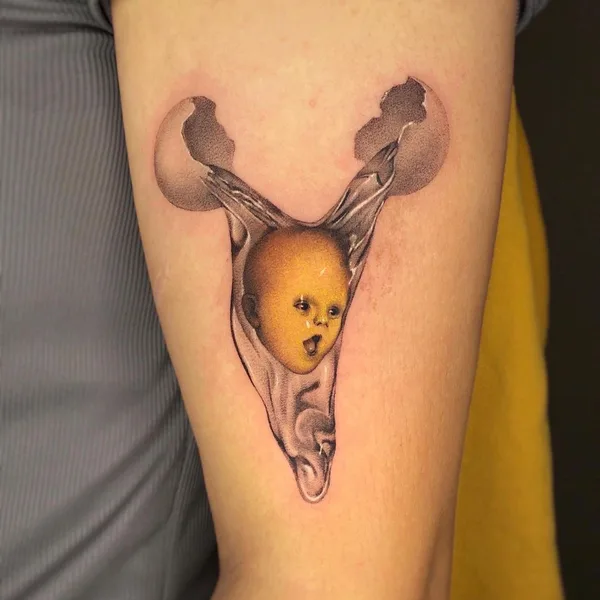 avant-garde tattoo by Rei Link13 in Qingdao