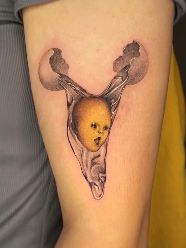 avant-garde tattoo by Rei Link13 in Qingdao