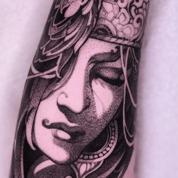 Графика tattoo by Amina Katinova in Berlin