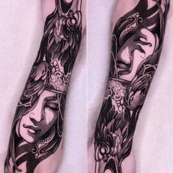 Графика tattoo by Amina Katinova in Berlin