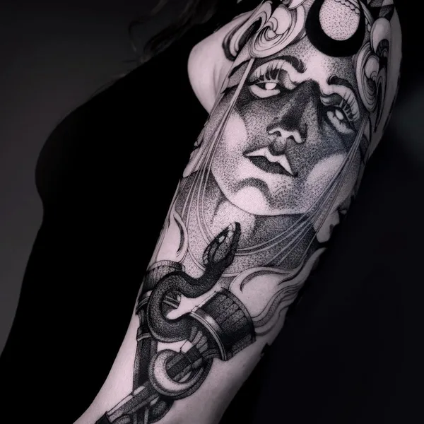 Графика tattoo by Amina Katinova in Berlin