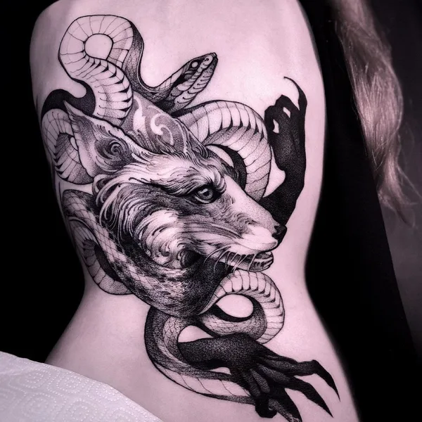 Графика tattoo by Amina Katinova in Berlin