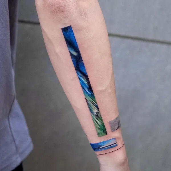 avant-garde tattoo by DEMI LIU in Beijing