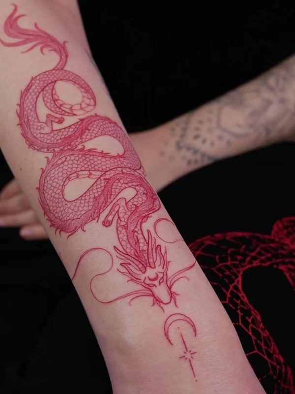 color linework татуировка на forearm #47361 | Тату мастер Nameless
