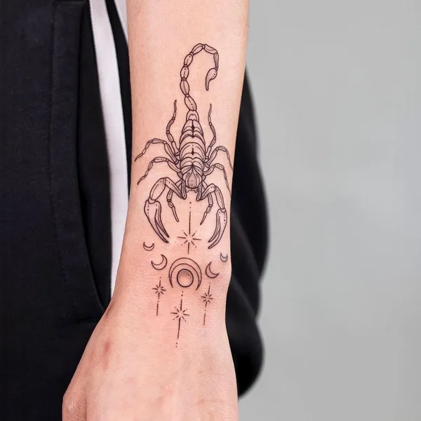 Файнлайн tattoo by Nameless in Hamburg