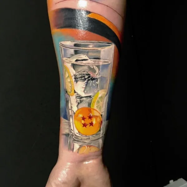 Portrait tattoo by David Barrera Garcia in Madrid