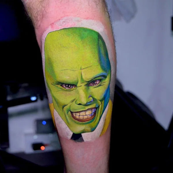 Portrait tattoo by David Barrera Garcia in Madrid