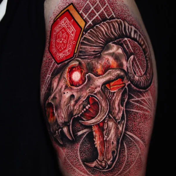 Realism tattoo by Moises Kampos in San José