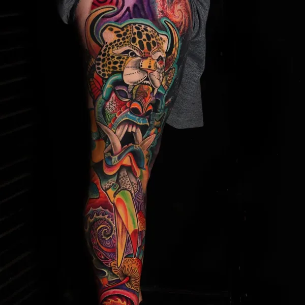 Realism tattoo by Moises Kampos in San José