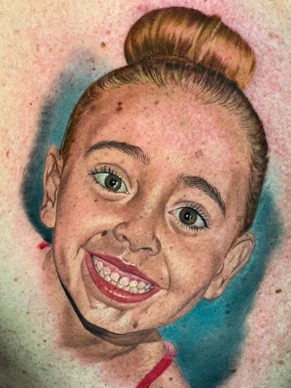 color realism tattoo auf chest #47438 | Tätowierer Fernando Guzman