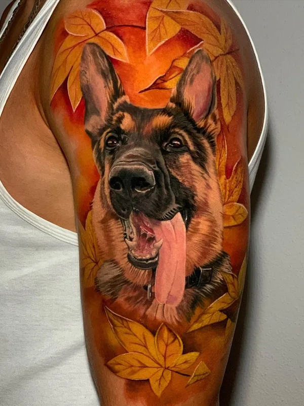 color realism tattoo auf upper arm #47434 | Tätowierer Fernando Guzman