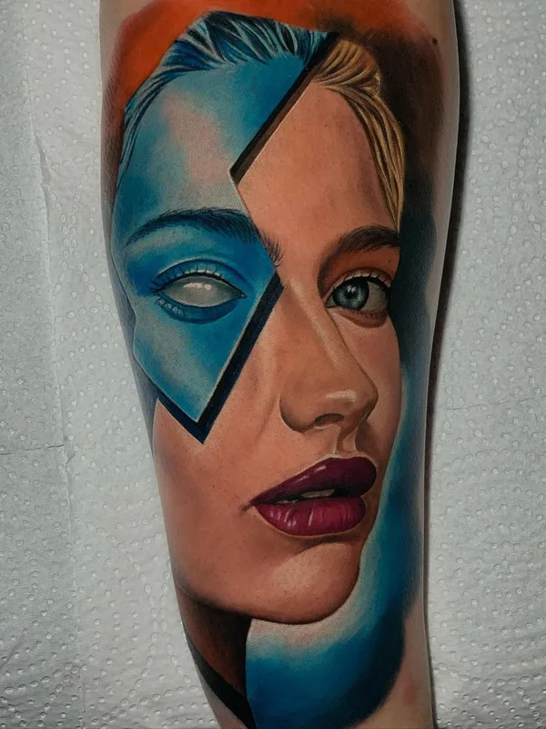female color realism tattoo auf forearm #47433 | Tätowierer Fernando Guzman
