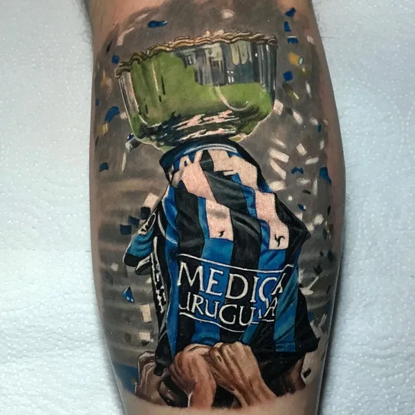 Portrait tattoo by Fernando Guzman in Centro