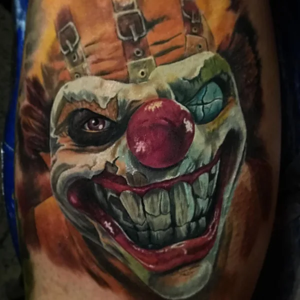 Portrait tattoo by Fernando Guzman in Centro