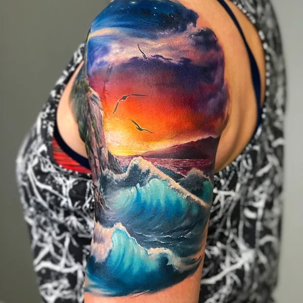 Realism tattoo by Павел Задорожняк in Воронеж