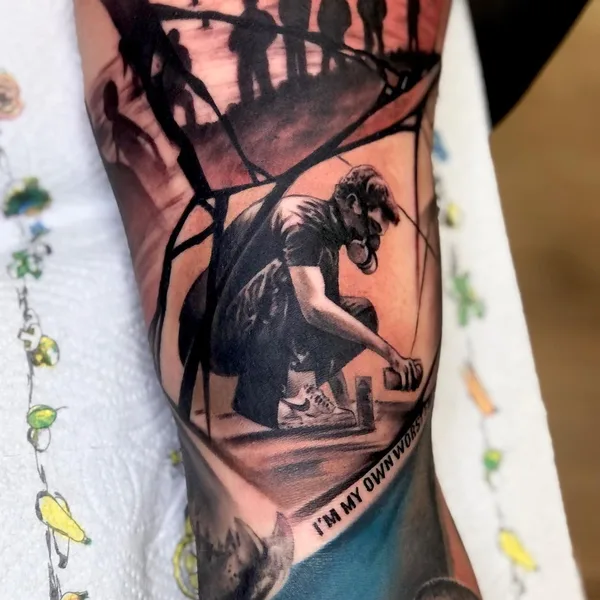 Realism tattoo by Павел Задорожняк in Воронеж