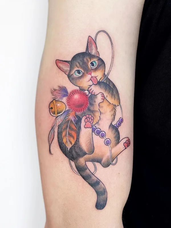 color illustrative tattoo auf forearm #35189 | Tätowierer KIERA