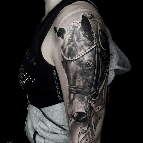 Ornamental tattoo by Иван Шондин in Сочи