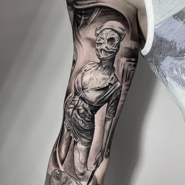 Ornamental tattoo by Иван Шондин in Сочи